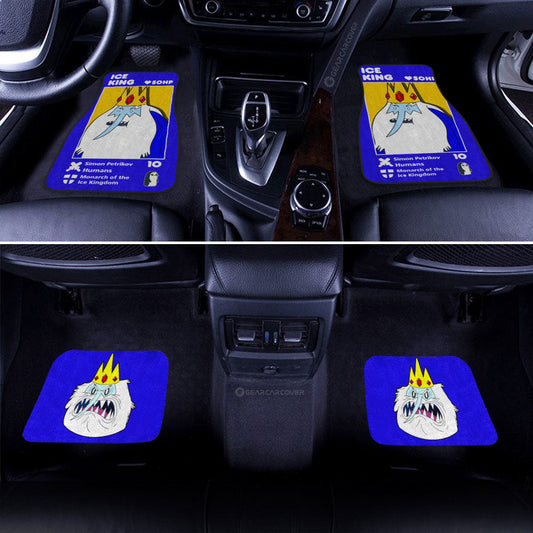 Ice King Car Floor Mats Custom Adventure Time Car Accessories - Gearcarcover - 2