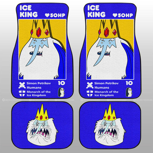 Ice King Car Floor Mats Custom Adventure Time Car Accessories - Gearcarcover - 1