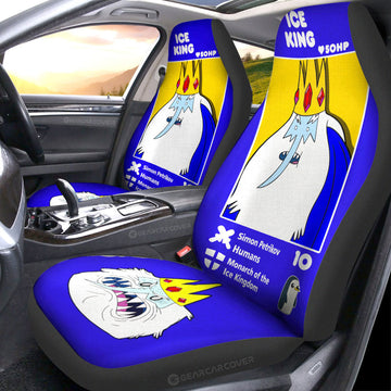 Ice King Car Seat Covers Custom Adventure Time Car Accessories - Gearcarcover - 1
