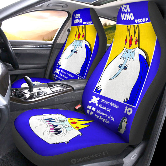Ice King Car Seat Covers Custom Adventure Time Car Accessories - Gearcarcover - 1