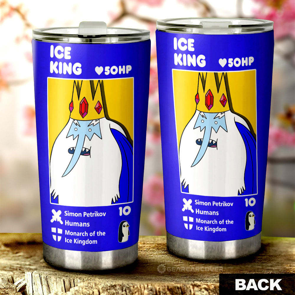 Ice King Tumbler Cup Custom Adventure Time Car Accessories - Gearcarcover - 2