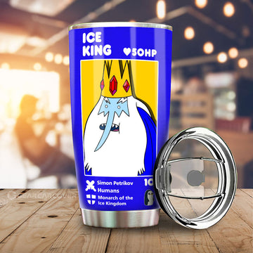Ice King Tumbler Cup Custom Adventure Time Car Accessories - Gearcarcover - 1