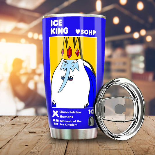 Ice King Tumbler Cup Custom Adventure Time Car Accessories - Gearcarcover - 1
