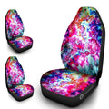 Ice Tie Dye Car Seat Covers Custom Hippie Car Accessories - Gearcarcover - 4