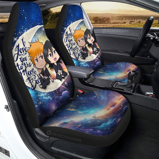 Ichigo And Rukia Car Seat Covers Custom Car Accessories - Gearcarcover - 2