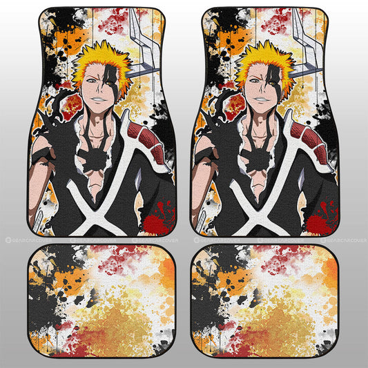 Ichigo Kurosaki Car Floor Mats Custom Car Accessories - Gearcarcover - 1