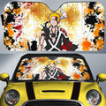 Ichigo Kurosaki Car Sunshade Custom Car Accessories - Gearcarcover - 1