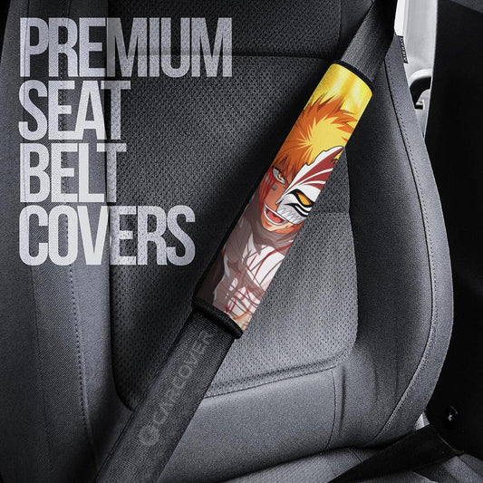 Ichigo Kurosaki Seat Belt Covers Custom Bleach Car Accessories - Gearcarcover - 2