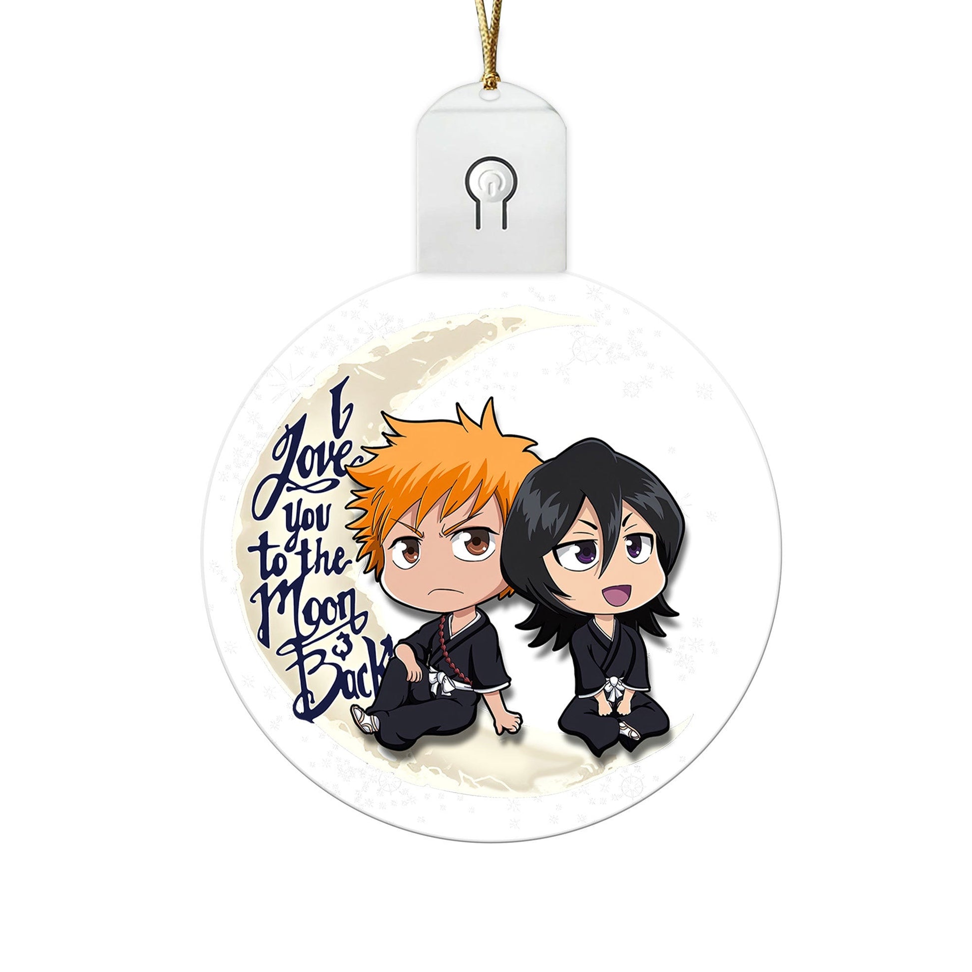 Ichigo Rukia Led Ornament Custom Car Decorations - Gearcarcover - 1