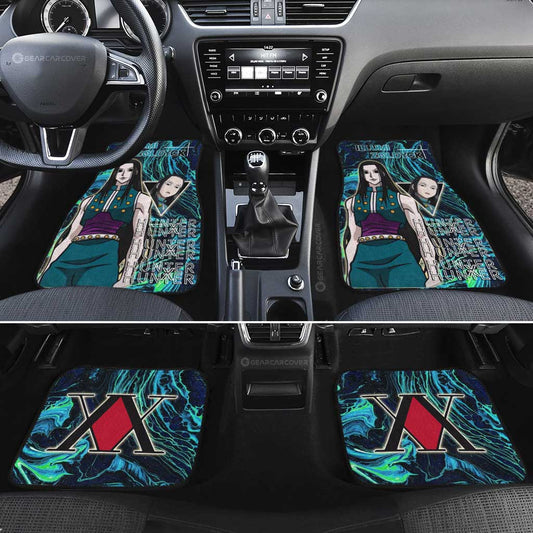 Illumi Zoldyck Car Floor Mats Custom Car Accessories - Gearcarcover - 2