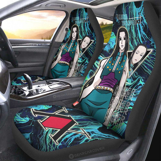 Illumi Zoldyck Car Seat Covers Custom Car Accessories - Gearcarcover - 1