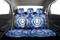 Indianapolis Colts Car Back Seat Covers Custom Tie Dye Car Accessories - Gearcarcover - 2