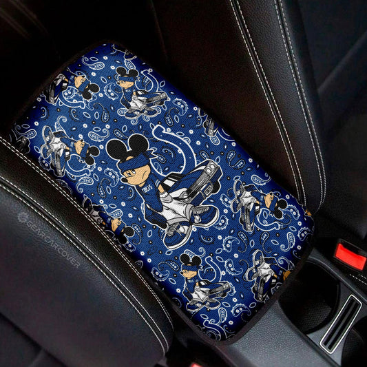 Indianapolis Colts Car Center Console Cover Cartoon Theme Collection - Gearcarcover - 1