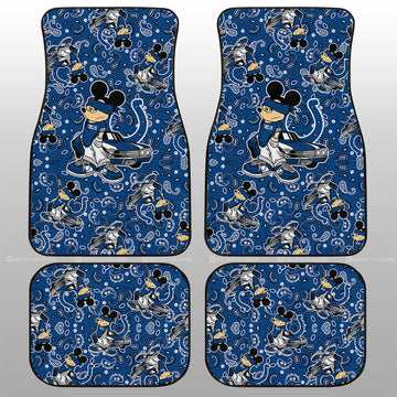 Indianapolis Colts Car Floor Mats Cartoon Theme Collection - Gearcarcover - 1