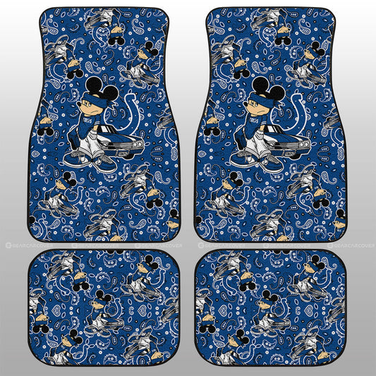 Indianapolis Colts Car Floor Mats Cartoon Theme Collection - Gearcarcover - 1