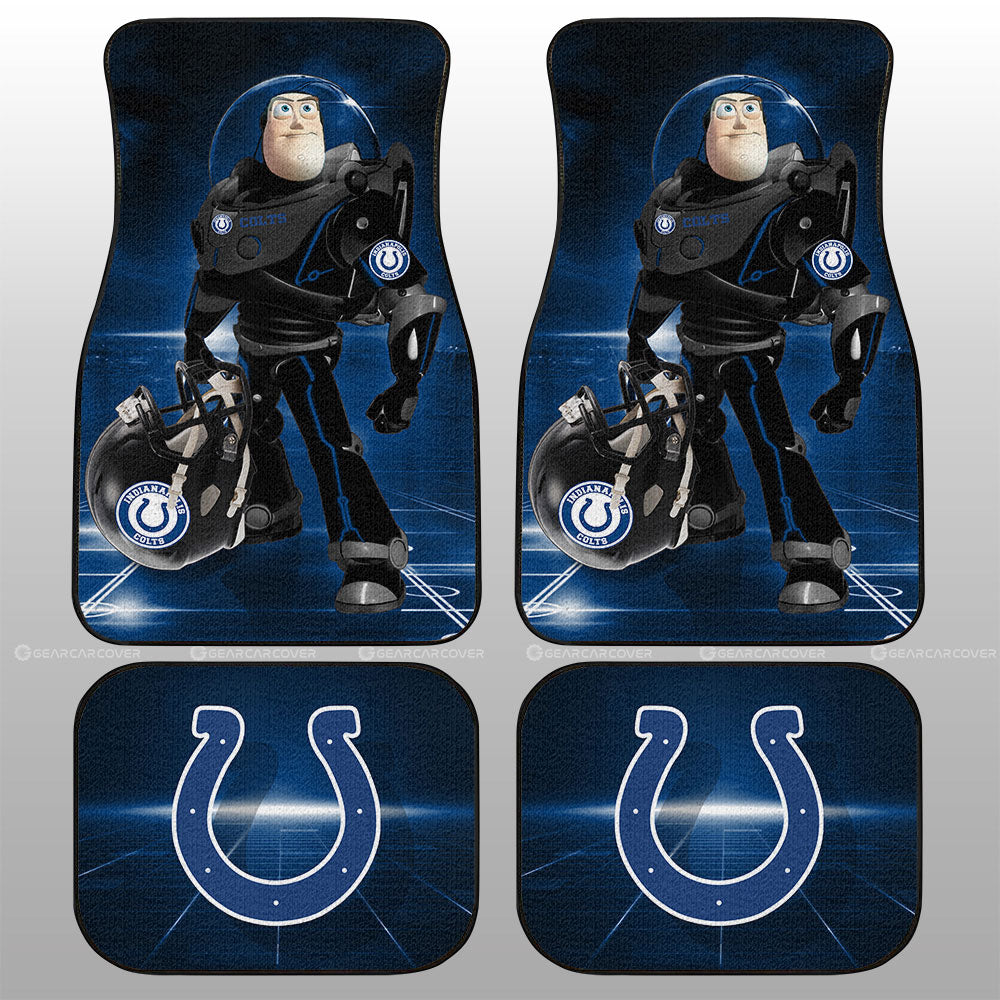 Indianapolis Colts Car Floor Mats Custom Car Accessories For Fan - Gearcarcover - 1