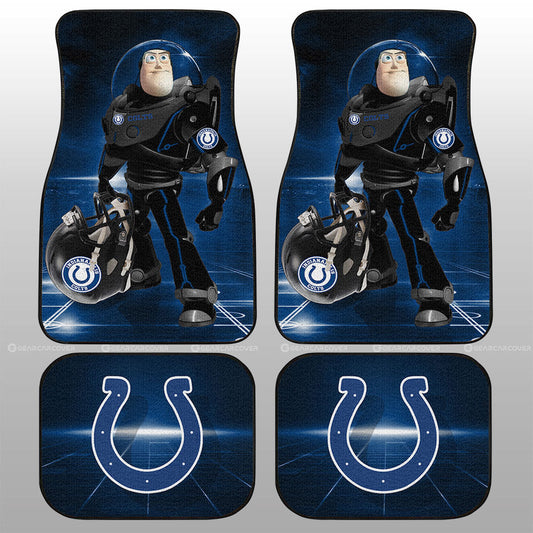 Indianapolis Colts Car Floor Mats Custom Car Accessories For Fan - Gearcarcover - 1