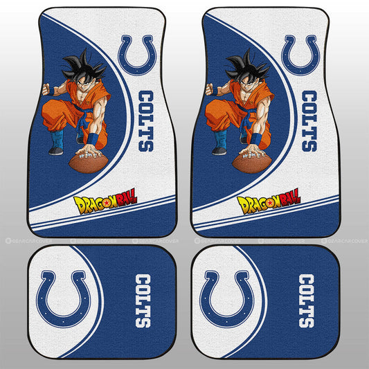 Indianapolis Colts Car Floor Mats Custom Car Accessories For Fans - Gearcarcover - 1