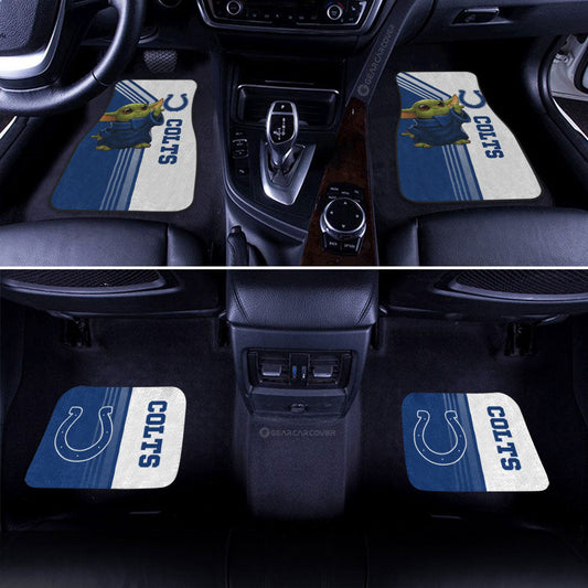 Indianapolis Colts Car Floor Mats Custom Car Accessories - Gearcarcover - 2