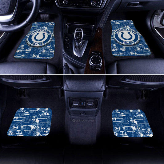Indianapolis Colts Car Floor Mats Custom Car Accessories - Gearcarcover - 2