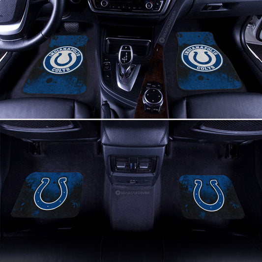 Indianapolis Colts Car Floor Mats Custom Car Accessories - Gearcarcover - 2
