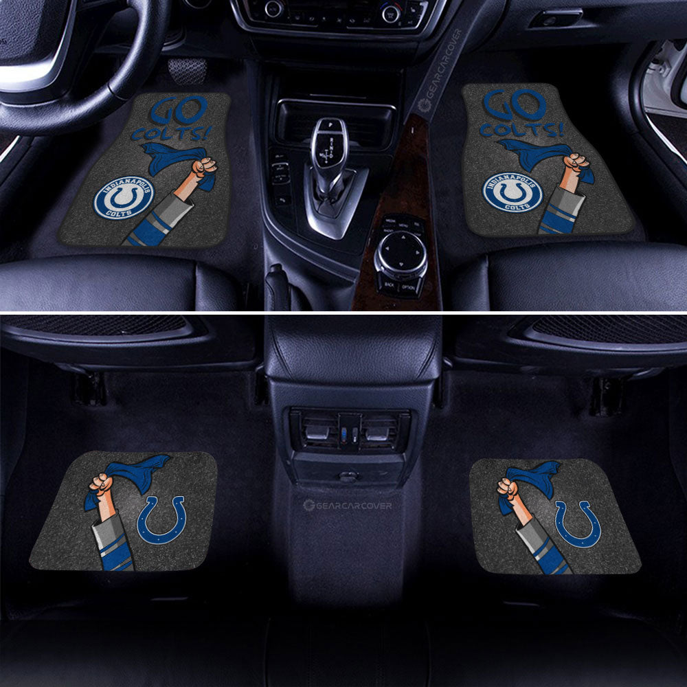 Indianapolis Colts Car Floor Mats Custom Car Accessories - Gearcarcover - 2