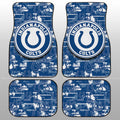 Indianapolis Colts Car Floor Mats Custom Car Accessories - Gearcarcover - 1