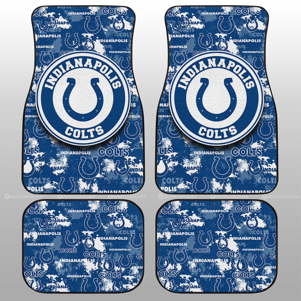 Indianapolis Colts Car Floor Mats Custom Car Accessories - Gearcarcover - 1