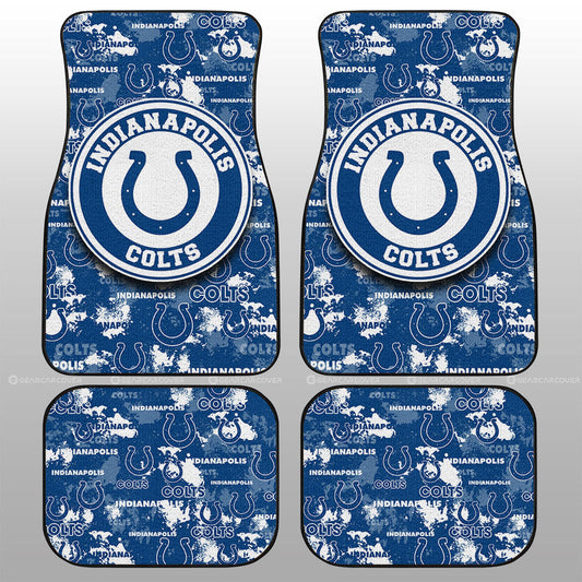 Indianapolis Colts Car Floor Mats Custom Car Accessories - Gearcarcover - 1