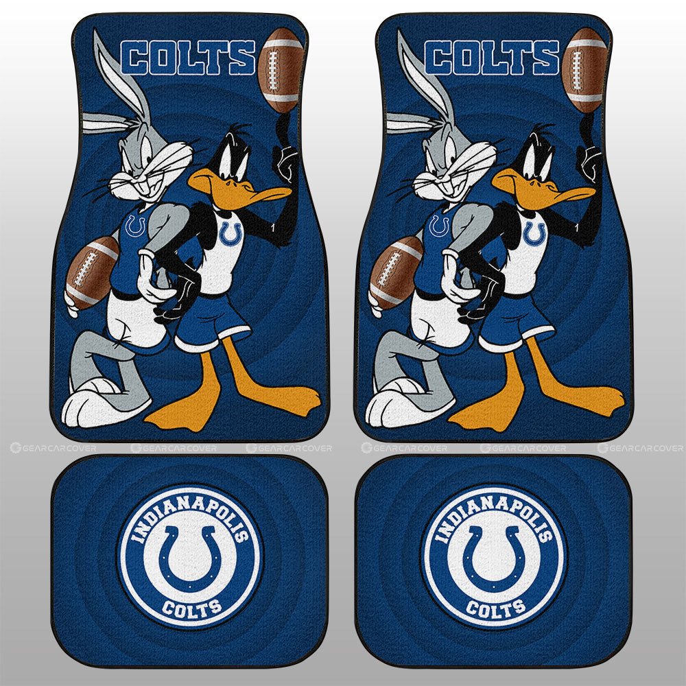 Indianapolis Colts Car Floor Mats Custom Car Accessories - Gearcarcover - 1