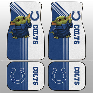Indianapolis Colts Car Floor Mats Custom Car Accessories - Gearcarcover - 1