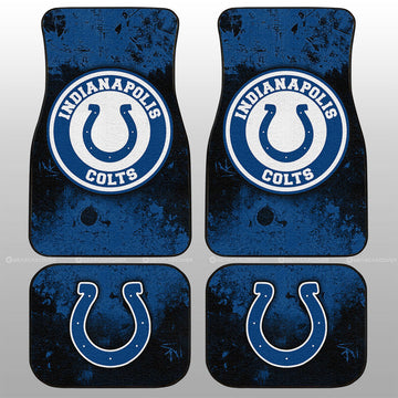 Indianapolis Colts Car Floor Mats Custom Car Accessories - Gearcarcover - 1
