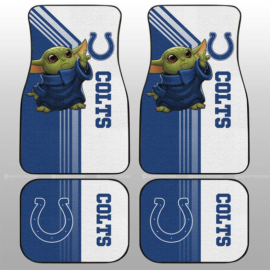 Indianapolis Colts Car Floor Mats Custom Car Accessories - Gearcarcover - 1