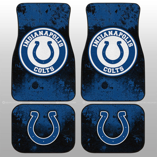 Indianapolis Colts Car Floor Mats Custom Car Accessories - Gearcarcover - 1