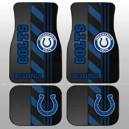 Indianapolis Colts Car Floor Mats Custom Car Accessories - Gearcarcover - 1