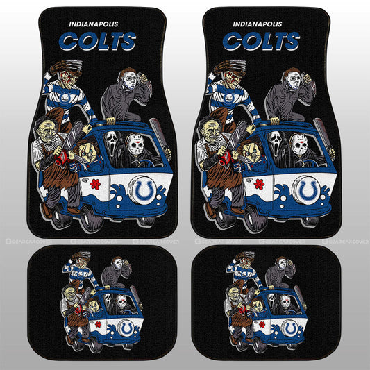 Indianapolis Colts Car Floor Mats Custom Car Accessories - Gearcarcover - 1