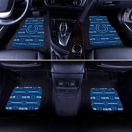 Indianapolis Colts Car Floor Mats Sporty Team Collection - Gearcarcover - 2