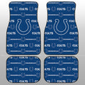 Indianapolis Colts Car Floor Mats Sporty Team Collection - Gearcarcover - 1