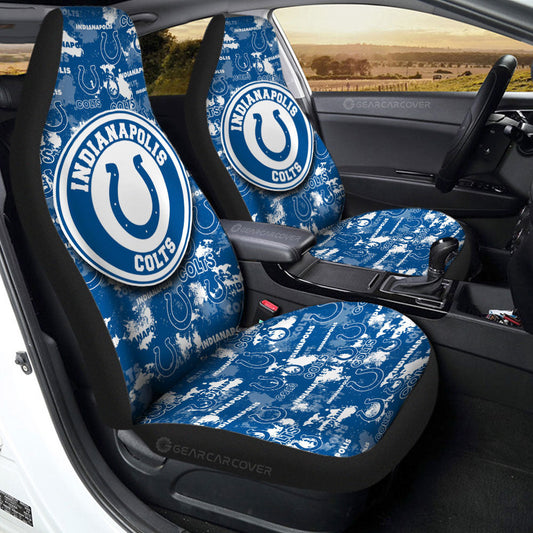Indianapolis Colts Car Seat Covers Custom Car Accessories - Gearcarcover - 2