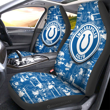Indianapolis Colts Car Seat Covers Custom Car Accessories - Gearcarcover - 1