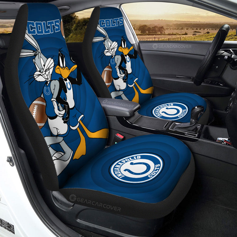 Indianapolis Colts Car Seat Covers Custom Car Accessories - Gearcarcover - 2