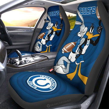Indianapolis Colts Car Seat Covers Custom Car Accessories - Gearcarcover - 1