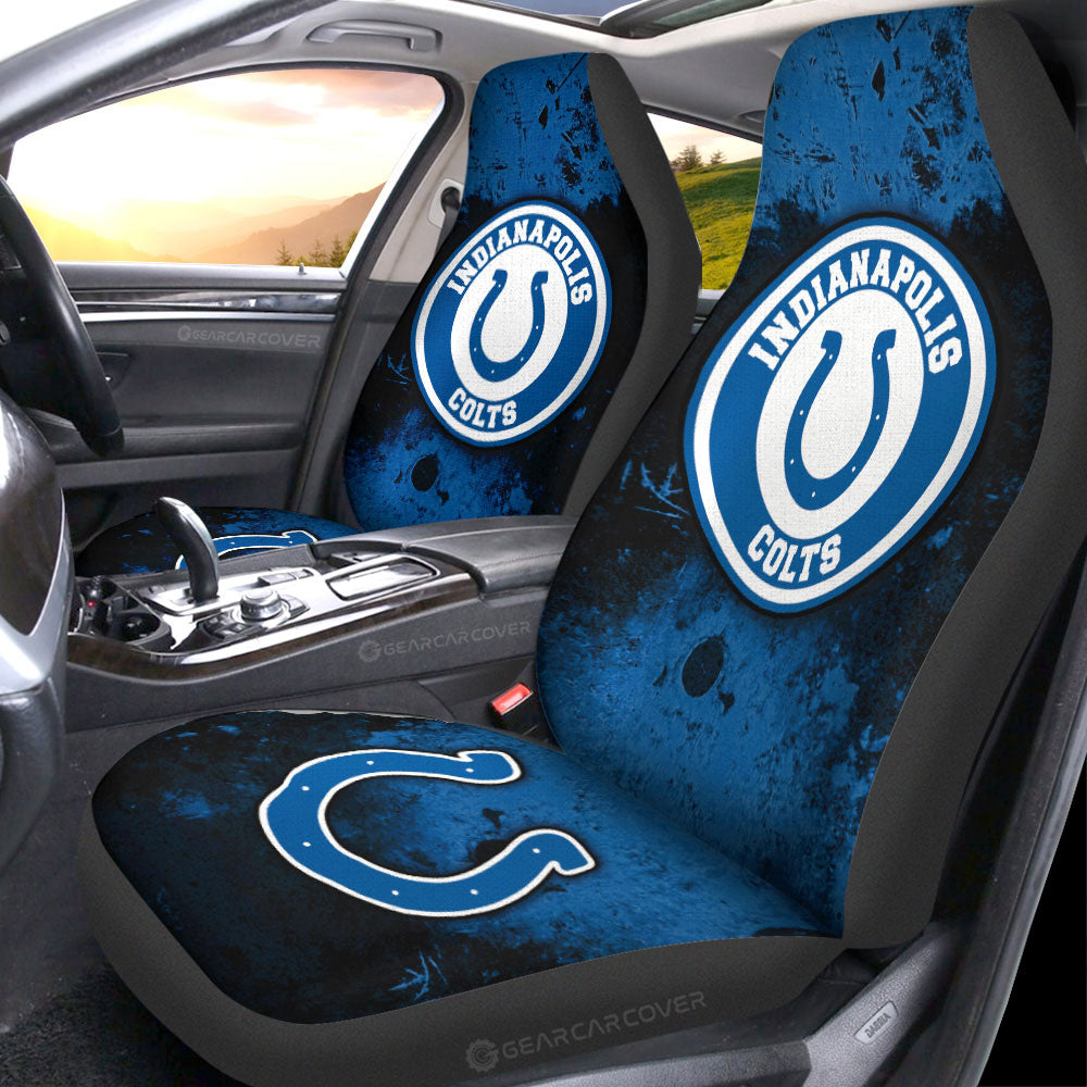 Indianapolis Colts Car Seat Covers Custom Car Accessories - Gearcarcover - 1