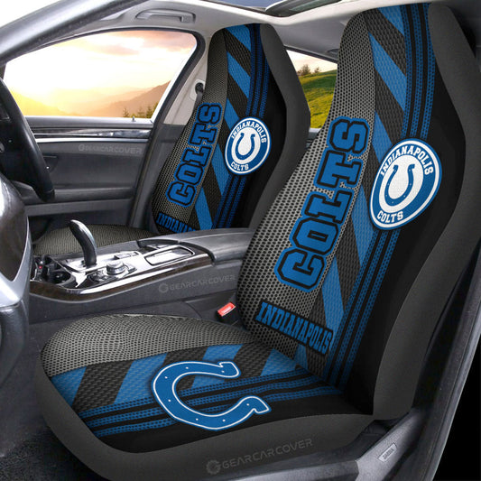 Indianapolis Colts Car Seat Covers Custom Car Accessories - Gearcarcover - 1