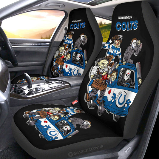 Indianapolis Colts Car Seat Covers Custom Car Accessories - Gearcarcover - 1