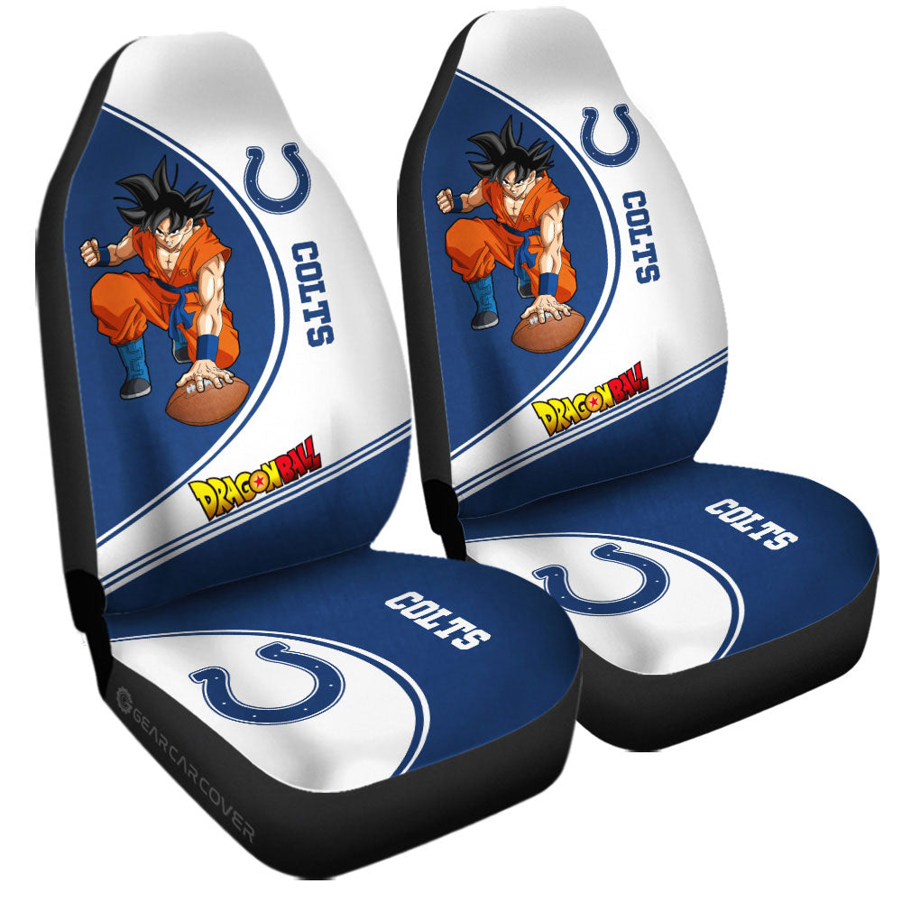 Indianapolis Colts Car Seat Covers Goku Car Accessories For Fans - Gearcarcover - 3