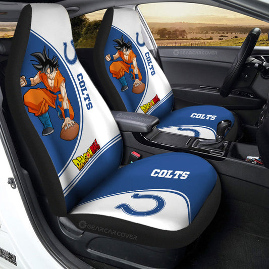 Indianapolis Colts Car Seat Covers Goku Car Accessories For Fans - Gearcarcover - 2