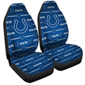 Indianapolis Colts Car Seat Covers Sporty Team Collection - Gearcarcover - 3