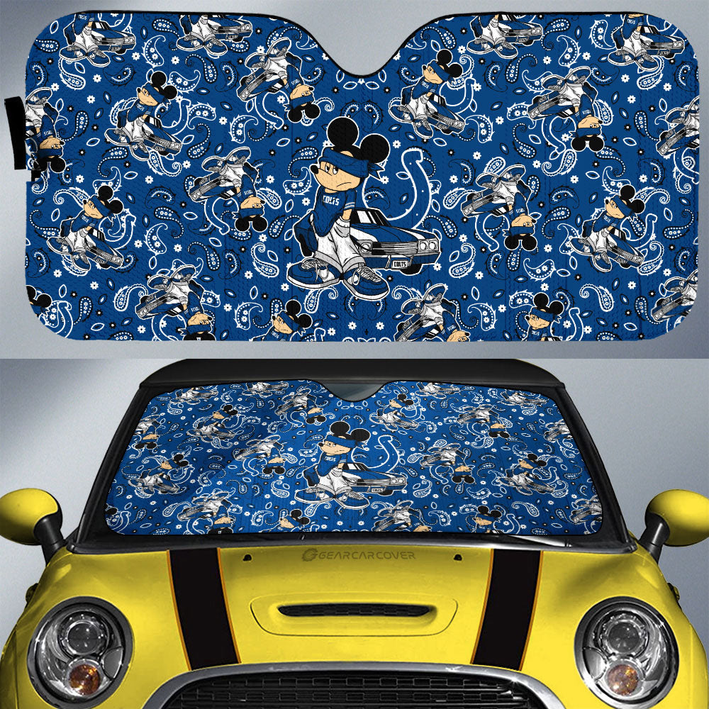 Indianapolis Colts Car Sunshade Cartoon Theme Collection - Gearcarcover - 1
