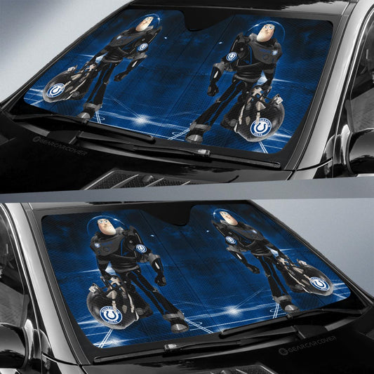 Indianapolis Colts Car Sunshade Custom Car Accessories For Fan - Gearcarcover - 2